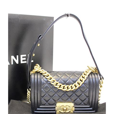 chanel le boy bag small|Chanel boyfriend bag small.